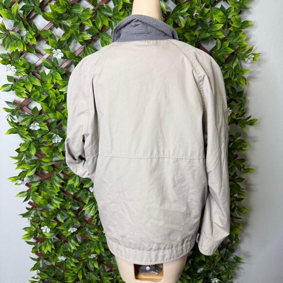 London-fog Men's Cream and Grey Coat - Picture 4 of 7